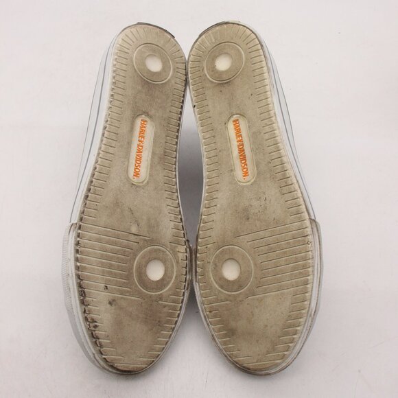 Harley Davidson Rascal Gray Low Top Men's Size 9 Sneakers Canvas Style D93241 - Picture 7 of 10